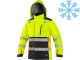 Kurtka ocieplona ostrzegawcza CXS Benson żółto-czarna