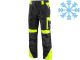 Spodnie ocieplone CXS Sirius Brighton czarno-żółte