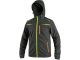 Kurtka softshell CXS Norfolk czarna z elementami HV