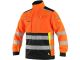 Bluza robocza odblaskowa CXS Benson pomarańczowo-czarna