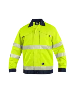 Bluza robocza odblaskowa CXS Norwich żółto-granatowa